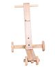 Arcedo  Tyler Kids Wooden Push Wagon Natural - Beige