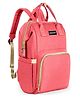 PACKNBUY Baby Diaper Bag Classic Backpack Style for Travel and Storage - Hot Pink