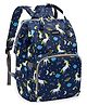 PACKNBUY Diaper Bag Backpack Unicorn Print Baby Travel and Storage Bag  Dark Blue