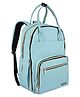 PACKNBUY Diaper Bag Backpack Multiuse Stylish Baby Bag with Two Front Pockets - Sky Blue