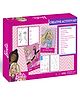 Barbie Art And Craft Creative Activity Kit Set Of 43 - Pink