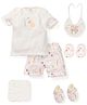 Mee Mee Baby Gift Set Cream - 8 Pieces