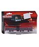 Majorette Die Cast Free Weel Man City Bus Siemens Avenio Tram Man Lion City - Red
