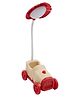 Crackles Cute Vintage Car Table Lamp Rechargeable Desk Lamp with Pen Holder Phone Stand Study Desk Light for Study Room Home Office (Color May vary)