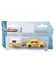 Majorette Die Cast Free Wheel  Vw The Originals Trailer Asst Chieein Camper - Yellow