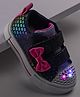 Skechers Twinkle Sparks Heart Dreamer Casual Wear Shoes With Lights & Bow Velcro Closure - Blue