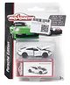 Majorette Porsche Deluxe Taycan Turbo Die Cast Free Wheel Model Toy Car - White