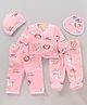 Kidofash Full Sleeves Animal Printed Gift Set - Pink