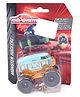 Majorette Die Cast Free Wheel  Monster Rockerz Assortment Daily Freshly Made Ice Cream Van Toy - Blue