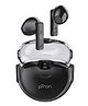 pTron Bassbuds Fute 5.1 Bluetooth Truly Wireless Feather lite Tws in Ear Earbuds - Black