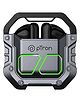 pTron Bassbuds Xtreme In-Ear Wireless Headphone with 32Hrs Playtime TWS Earbuds - Grey Black