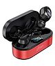 pTron Bassbuds Plus In Ear True Wireless Stereo Bluetooth Headphones with Mic - Red & Black