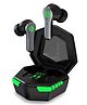 pTron Bassbuds Rush True Wireless In Ear Earbuds - Black