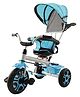 JoyRide 4 in 1 Convertible Baby Tricycle  Removable Handle Canopy - Blue