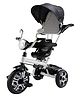 JoyRide City Blaze Pro Max Tricycle with 360 Degree Rotatable Seat Black