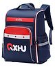 FunBlast 16.9 Inches Orthopedic School Bag for Student Blue Red