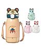 FunBlast Insulated Water Bottle with Leather Cover and Strap 530 ML - 1 Pc (Random Color)