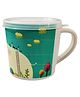 FunBlast Milk Mug for Kids with Handle and Lid  260 ml (Elephant)