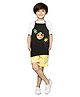 Li'LL Pumpkins Color Pallete Apron with Pocket - Black
