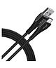 pTron Solero T241 2.4A Type-C Data & Charging USB Cable 480Mbps Data Sync Durable 1 Meter Long USB Cable for Type C USB Devices - Black