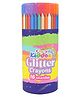 Smily Kiddos Glitter Crayons Pack of 16 - Multicolor