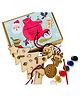 Zooplay India Christmas DIY Tree & Ornaments - Multicolor