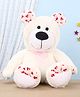 LuvU Teddy Bear With Bow Soft Toy  Pink - Height 45 cm