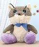 LuvU Sitting Fox With Bow Soft Toy Multicolour Paws - Height 24 cm