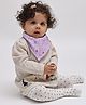 THEONI Organic Muslin Racing checks Bandana Bibs - Lilac