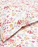 Haus & Kinder 100% Cotton Utopia  Bedsheet with 2 Pillow covers - Pink/Yellow
