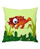 Stybuzz Animal Cartoon Cushion Cover - Green