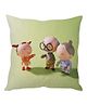 Stybuzz Cartoon Cushion Cover - Green