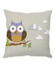 Stybuzz Cute Cartoon Cushion Cover - Off White