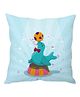 Stybuzz Cushion Cover Seal Print - Light Blue