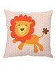 Stybuzz Cushion Cover Lion Print - Multi Color