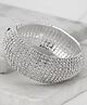 YouBella Silver Plated Stylish Latest Crystal Bracelet Bangle - 50 g