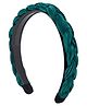 YouBella Braid Shape Hair Band - Green