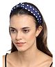 YouBella Dotted Hair Band - Blue