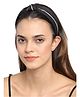 YouBella Striped Hair Band - Black
