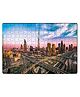Mini Leaves Dubai Skyline Wooden Puzzle for Kids Multicolor- 252 Pieces