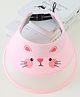Babyhug Free Size Baseball Cap Kitty Print - Pink