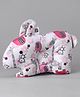 Mee Mee Bunny Shape Baby Pillow - Pink White
