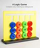 Mingkids Plastic Montessori Brain Games Learning Toys Slide Puzzle Color & Shape Matching Brain Teasers Logic Game - Multicolour