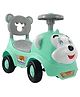 Dash Monkey Ride On with Horn &High Backrest Support Under Storage Basket-Green