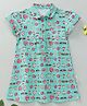 Little Fairy Ice Cream & Food Print Top - Green