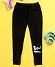 NUSYL Boo Printed Track Pant - Black