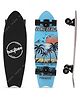 Baybee Beach Theme 28 Inch with 7 Layer Maple Wood Deck & PU Wheels Skateboard for Beginners & Learners - Multicolor
