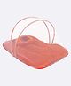 Superminis Velvet Solid Bedding With Mosquito Net -Orange