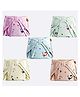 Superminis Reusable Printed Muslin Cotton Nappy Pack of 5  Multicolor
