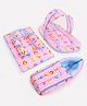 ZOE Bedding Set, Sleeping Bag & Mosquito Net Gadda Combo Set of 3 Animal Print - Pink